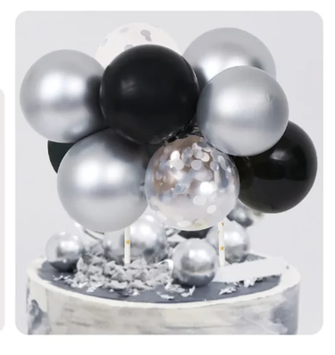 Kit Mini Balão para Bolo - 10pcs